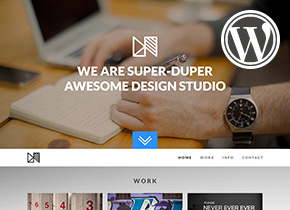 Nonus Parallax Wordpress Portfolio